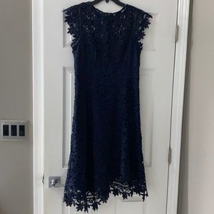 Eliza J Navy Lace Dress Size 10